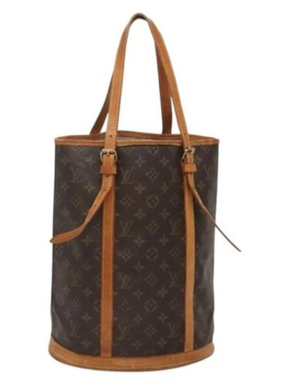 LOUIS VUITTON Monogram Bucket GM Shoulder Bag M42236 LV Auth 136859